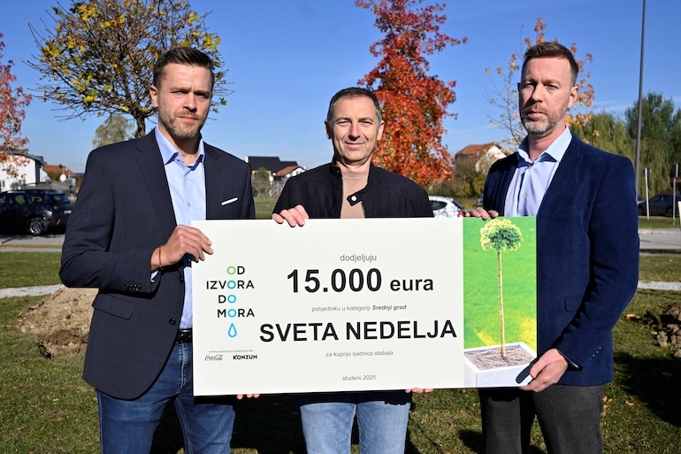 Od izvora do mora 2025 Cropix Vedran Bičanić Mario Pšeničnjak i Mario Došen s lijeva na desno